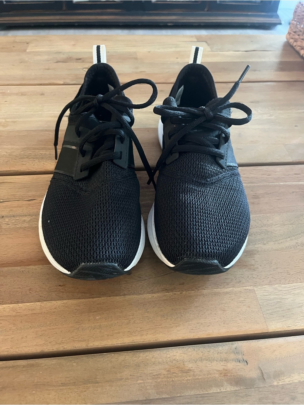 New Balance Black and White Women's Athletic Sneakers
